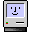 The Happy Mac icon.