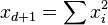 x_{d+1} = \sum x_i^2