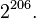 2^{206}.