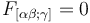 F_{[\alpha\beta;\gamma]} = 0