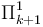 \Pi^1_{k+1}