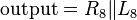 {\rm output} = R_8\|L_8\,