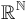 \mathbb{R}^{\mathbb{N}}