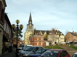 The church in Montdidier