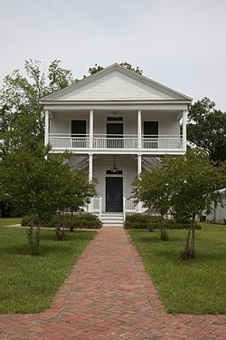 St. Stephens Courthouse in "New" St. Stephens, completed in 1854.