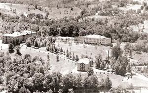 Campus in the 1930s.