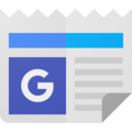 Google News Logo with Material Design