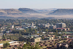 Maseru as seen from Parliament Hill