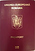 Romanian passport