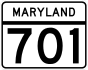 MD Route 701.svg