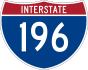 Interstate 196 marker