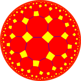 Truncated order-4 pentagonal tiling