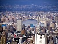 Nagoya dome from Midland Square.JPG