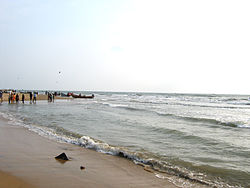 Seashore at Vailankanni