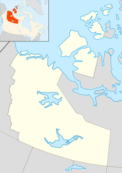 Tsiigehtchic is located in Northwest Territories