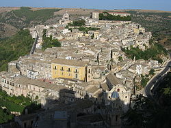 Panorama of Ragusa