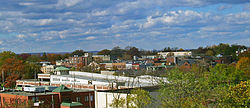 Downtown Summit from the southwest