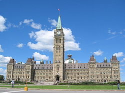 Parliament Hill in Ottawa