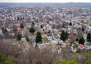 Lancaster as viewed from Mount Pleasant in 2006