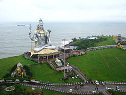 World's Second Tallest Statue of Shiva at Murdeshwar