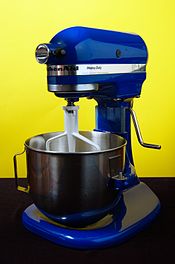 A KitchenAid K5 Planetary food mixer