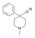 Chemical structure of Pethidine intermediate A.