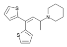 General structure of Piperidylthiambutene.