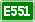 Tabliczka E551.svg