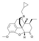 Chemical structure of Codorphone.