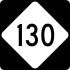 NC Highway 130 marker