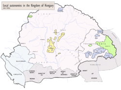 Location of Banate of Severin