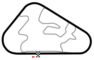 Pocono Raceway, the race track where the race was held.