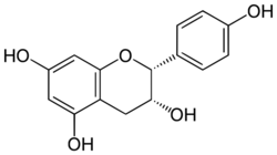 Chemical structure of Epiafzelechin.