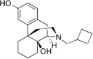 Chemical structure of Butorphanol