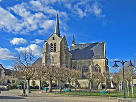 The church of Saint-Pierre, in Ablis