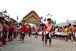 Angami tribe festival, Nagaland