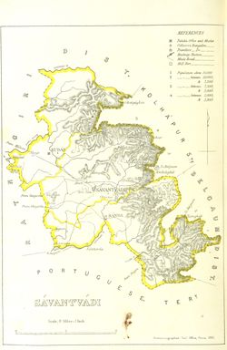 Location of Sawantvadi