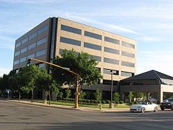 Principal Financial Group Building in Downtown Mason City