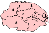 Parliamentary constituencies in Norfolk