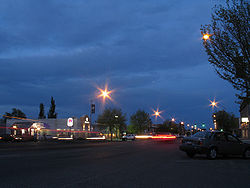 Downtown Rexburg, May 2007