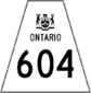 Highway 604 shield