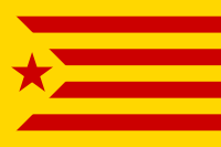 Flag of Catalan independence