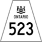 Highway 523 shield