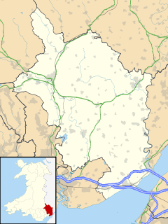 Itton is located in Monmouthshire