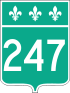 Route 247 shield