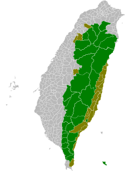 Taiwanese aboriginal areas