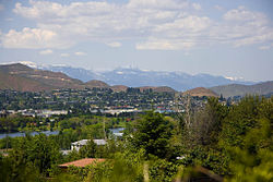 Skyline of Wenatchee, 2009