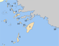 Municipalities of the Dodecanese