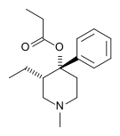 Chemical structure of Meprodine.