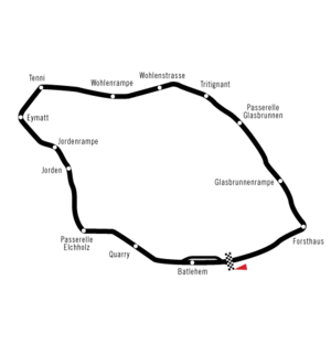 Circuit Bremgarten track layout